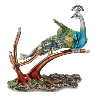 Crystal Peacock Bottle Holder Gift – view 3