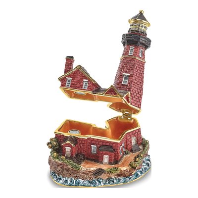 Lighthouse Trinket Box with 18" Necklace – view 2