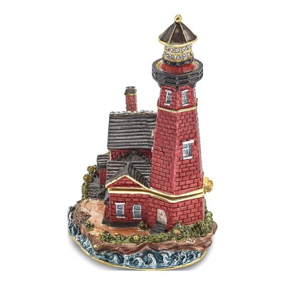 Lighthouse Trinket Box with 18" Necklace – view 3
