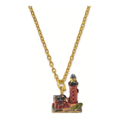Lighthouse Trinket Box with 18" Necklace – view 4
