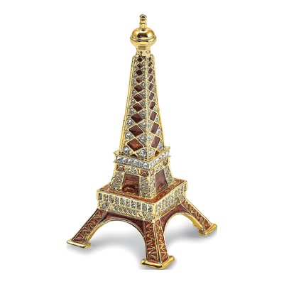 Paris Eiffel Tower Ring Holder & Necklace Gift Set – view 3
