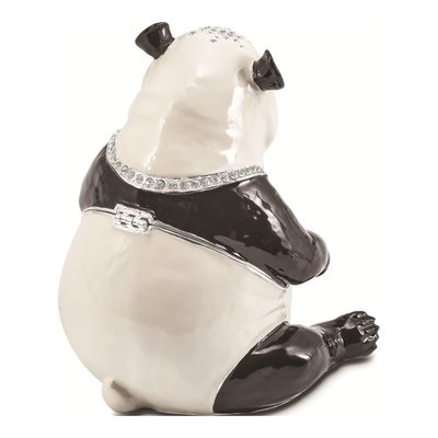 Bejeweled Panda Trinket Box & 18-Inch Necklace – view 3