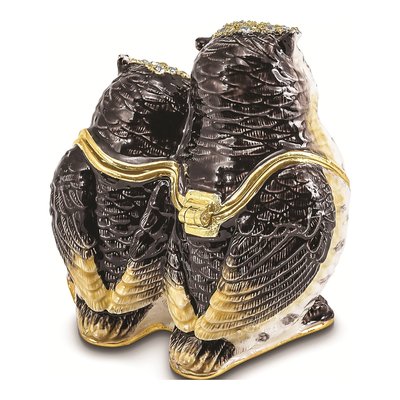 Owl Trinket Box with Necklace – view 3