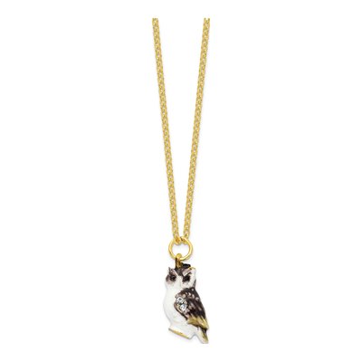 Owl Trinket Box with Necklace – view 4