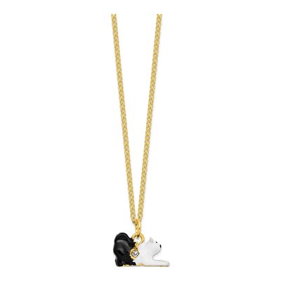 Pewter Cat Trinket Box with 18" Necklace – view 4