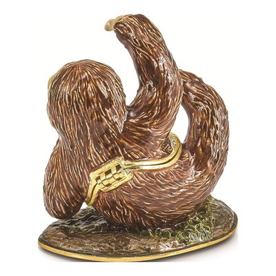 Sloth Trinket Box with Necklace – view 3