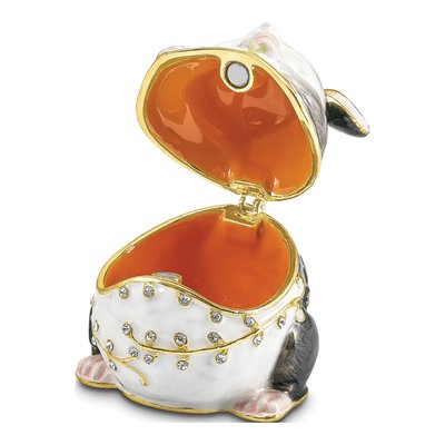 Pewter Uncle Joe Mouse Trinket Box & Necklace – view 2