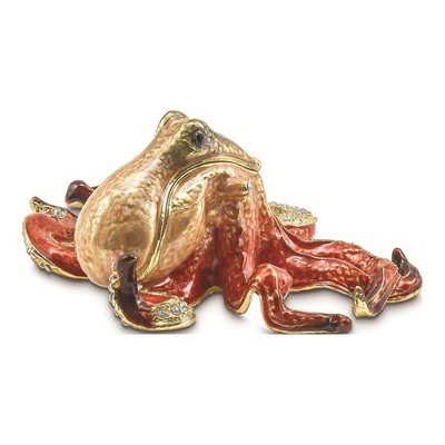 Octopus Trinket Box & 18" Necklace Set – view 5