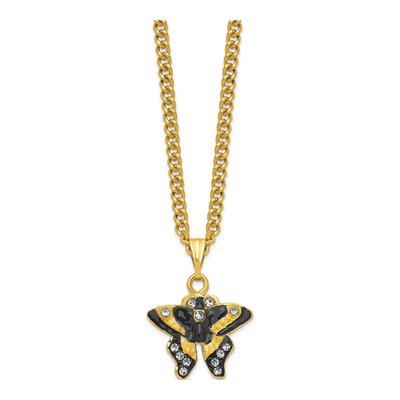 Pewter Butterfly Trinket Box with 18" Necklace – view 4