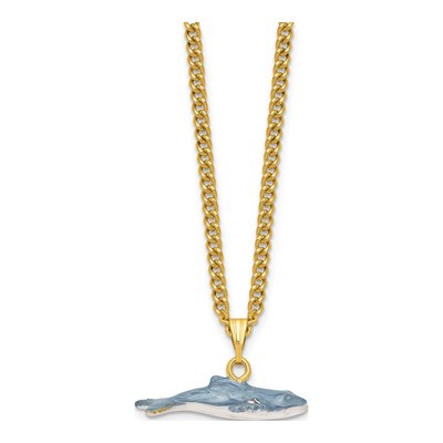 Whale & Baby Trinket Box with 18" Necklace – view 4