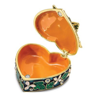 Pewter Butterfly Trinket Box & Necklace Gift Set – view 2