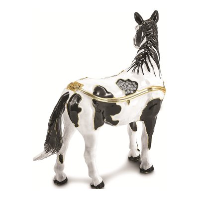 Pewter Horse Trinket Box with 18 In. Necklace – view 3