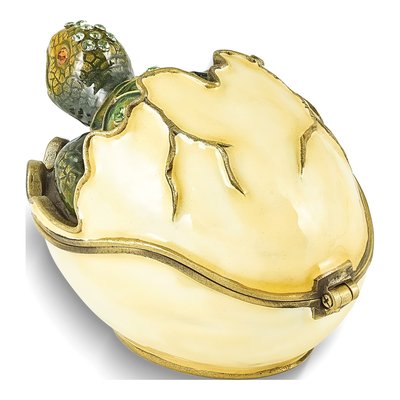 Norbert Turtle Trinket Box w/ Necklace – view 3