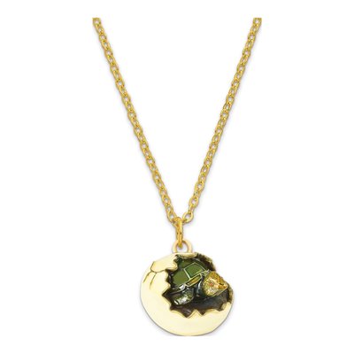 Norbert Turtle Trinket Box w/ Necklace – view 4