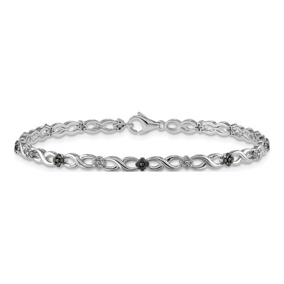 14K White Gold 1/2 ct tw Diamond Bracelet – view 3