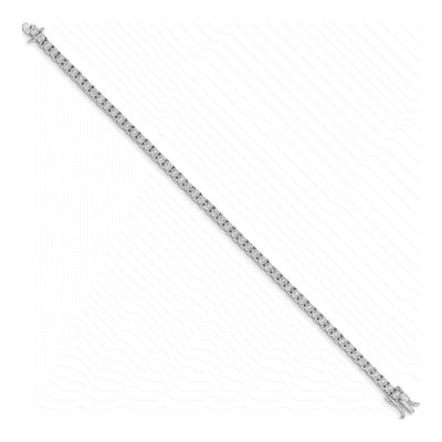 14K White Gold 1 ct tw Diamond Tennis Bracelet – view 3