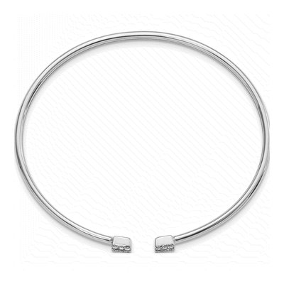 14K White Gold 1/4 ct tw Diamond Cuff Bracelet – view 2
