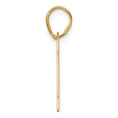 14K Yellow Gold Number 10 Pendant – view 3