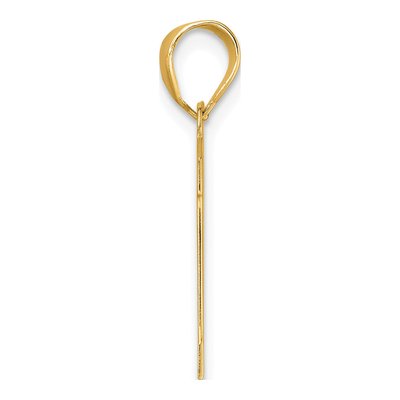 14K Yellow Gold Number 11 Pendant – view 3
