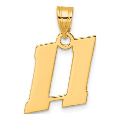 14K Yellow Gold Number 11 Pendant