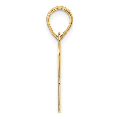 14K Yellow Gold Number 13 Pendant – view 3