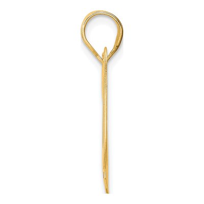 14K Yellow Gold Number 20 Pendant – view 3