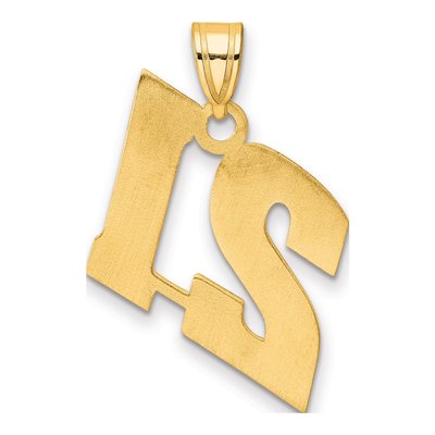 14K Yellow Gold Number 21 Pendant – view 4
