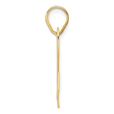 14K Yellow Gold Number 22 Pendant – view 3