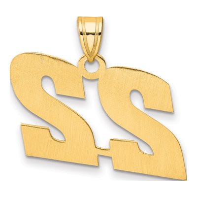 14K Yellow Gold Number 22 Pendant – view 4