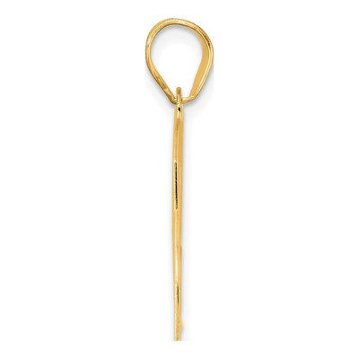 14K Yellow Gold Number 23 Pendant – view 3