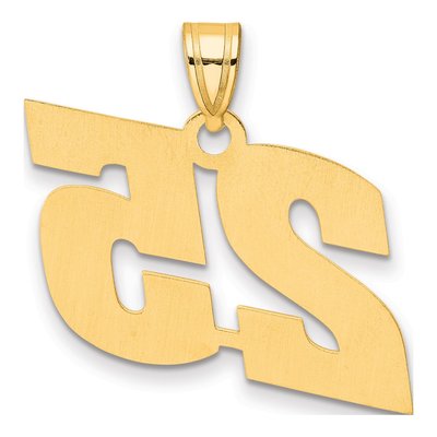 14K Yellow Gold Number 25 Pendant – view 4