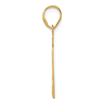 14K Yellow Gold Number 27 Pendant – view 3