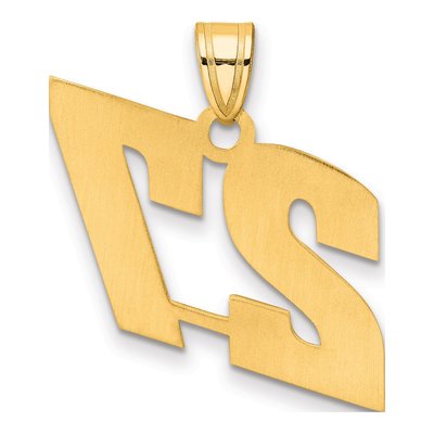 14K Yellow Gold Number 27 Pendant – view 4