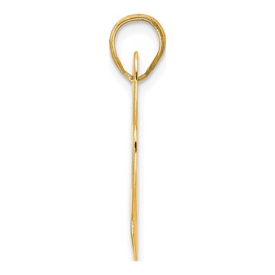 14K Yellow Gold Number 28 Pendant – view 3