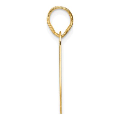 14K Yellow Gold Number 30 Pendant – view 3