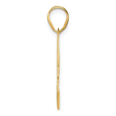 14K Yellow Gold Number 34 Pendant – view 3