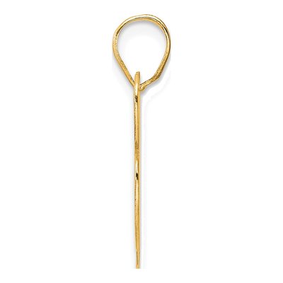 14K Yellow Gold Number 38 Pendant – view 3
