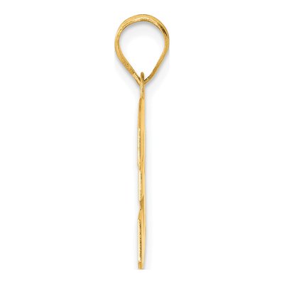 14K Yellow Gold Number 39 Pendant – view 3