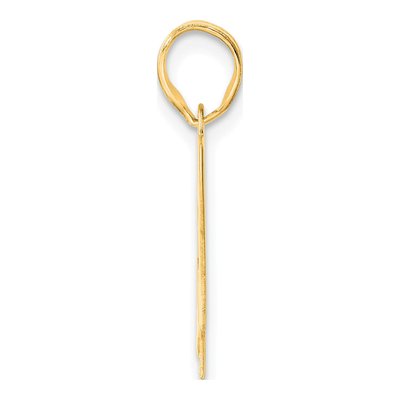 14K Yellow Gold Number 43 Pendant – view 3