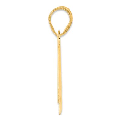 14K Yellow Gold Number 45 Pendant – view 3