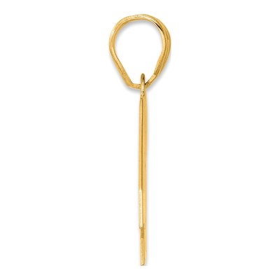 14K Yellow Gold Number 48 Pendant – view 3