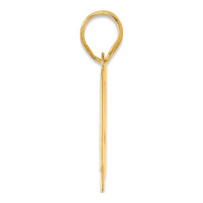 14K Yellow Gold Number 49 Pendant – view 3