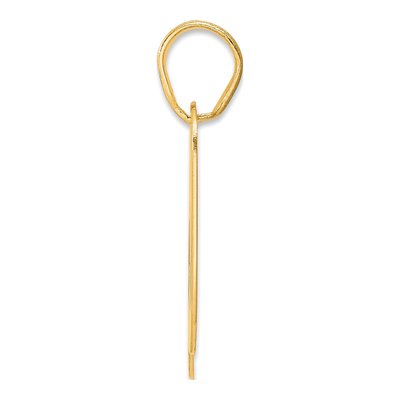 14K Yellow Gold Number 50 Pendant – view 3