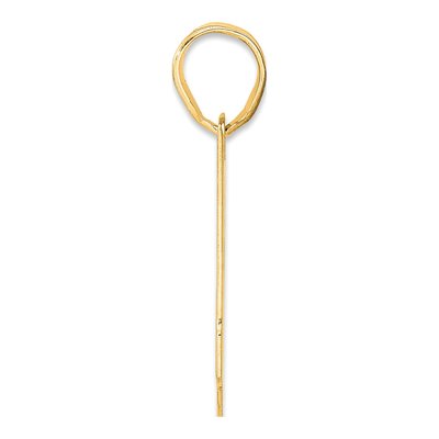 14K Yellow Gold Number 51 Pendant – view 3