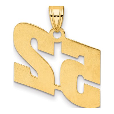 14K Yellow Gold Number 52 Pendant – view 4