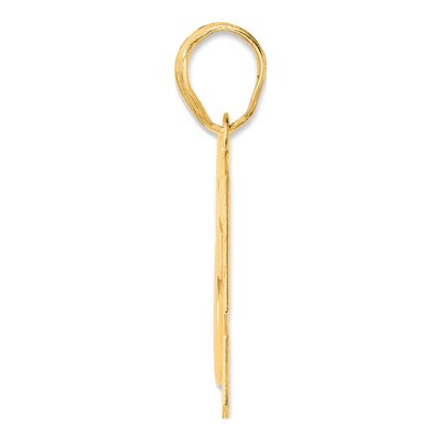 14K Yellow Gold Number 53 Pendant – view 3