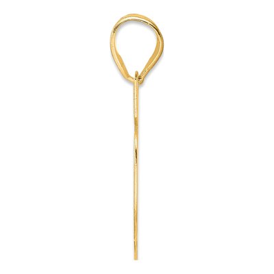 14K Yellow Gold Number 55 Pendant – view 3