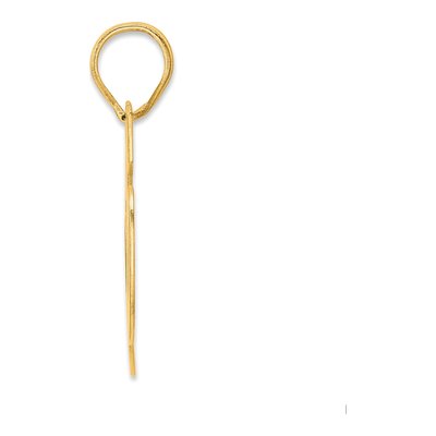 14K Yellow Gold Number 56 Pendant – view 3