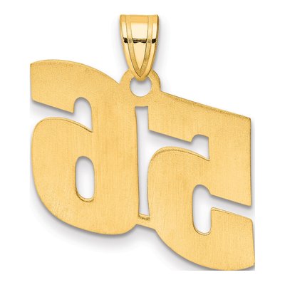 14K Yellow Gold Number 56 Pendant – view 4