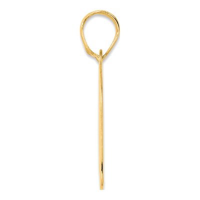14K Yellow Gold Number 60 Pendant – view 3
